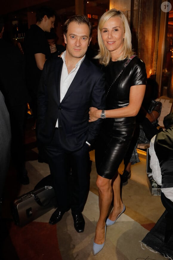 Exclusif - Renaud Capuçon et sa femme Laurence Ferrari - Inauguration de l'hôtel Brach à Paris, le 16 octobre 2018. © CVS/Bestimage 