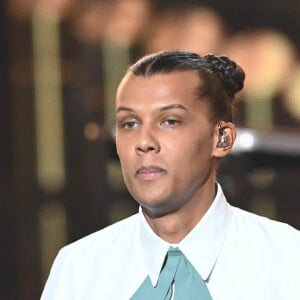 Stromae lors de la 37ème cérémonie des Victoires de la musique à la Seine musicale de Boulogne-Billancourt © Guirec Coadic/Bestimage 