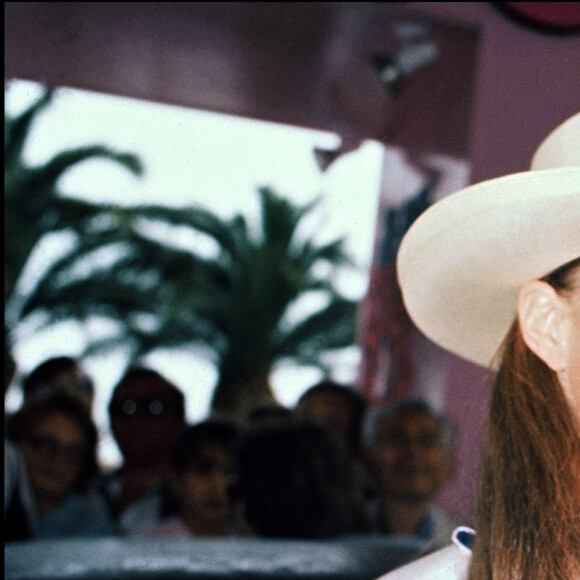 Romy Schneider au festival de Cannes en 1978