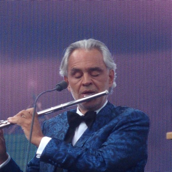 Andrea Bocelli lors du "We Love NYC: The Homecoming Concert" à Central Park à New York, le 21 août 2021. © Bruce Cotler/Zuma Press/Bestimage