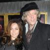 Bob Geldof et sa compagne Jeanne Marine lors de la première de la comédie musicale Legally Blonde à Londres le 13 janvier 2010