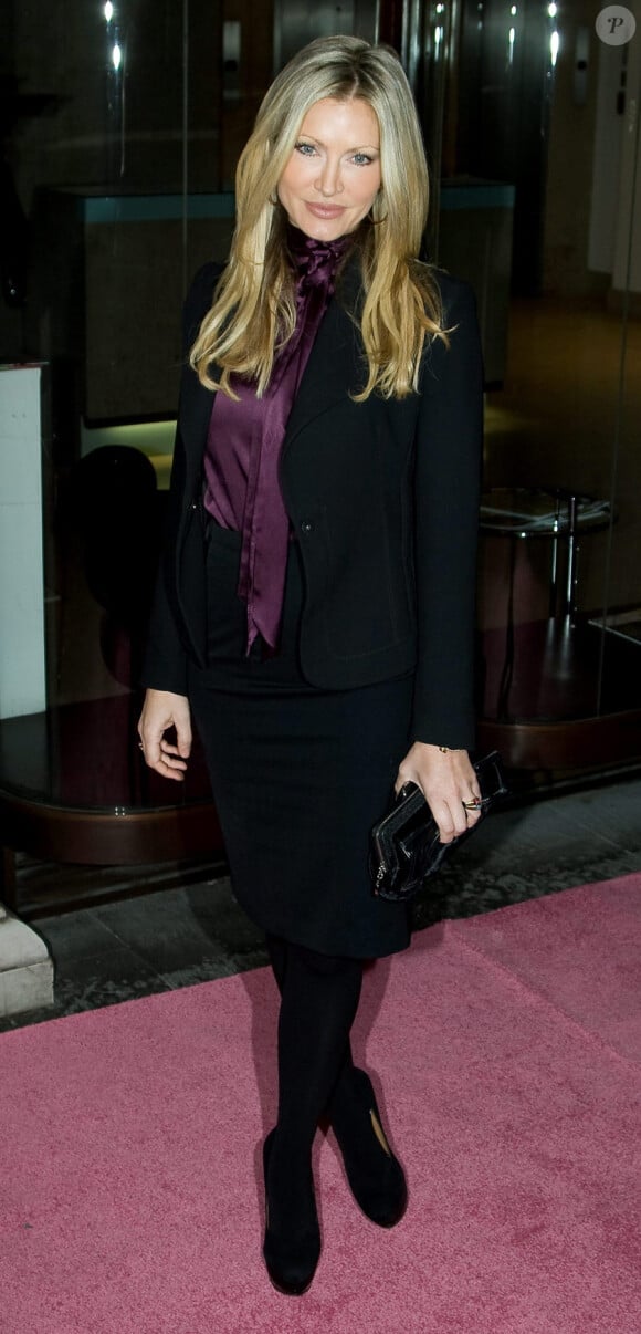 Caprice Bourret lors de la première de la comédie musicale Legally Blonde à Londres le 13 janvier 2010