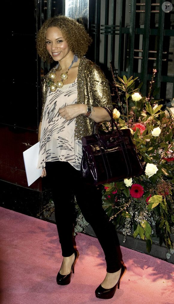 Angela Griffin lors de la première de la comédie musicale Legally Blonde à Londres le 13 janvier 2010