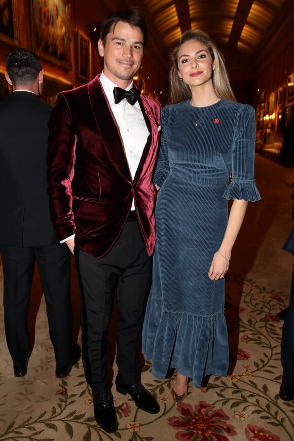 Josh Hartnett et sa compagne Tamsin Egerton - Dîner "The Princes Trust" au Buckingham Palace à Londres, le 12 mars 2019. 