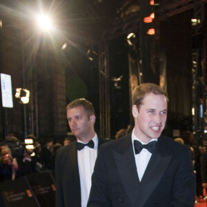 Le prince William aux Bafta en 2010. 