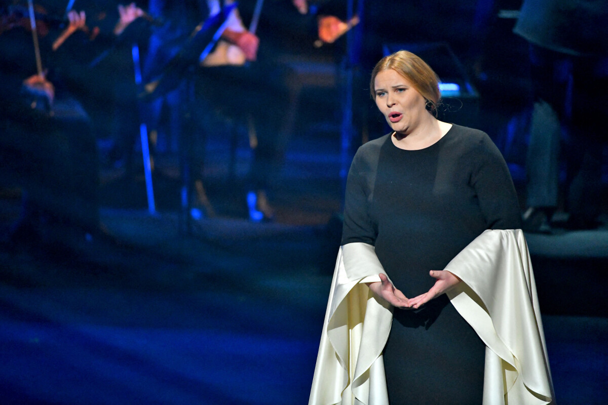 Photo MarieAndrée BouchardLesieur, mezzosoprano, durant La 29ème