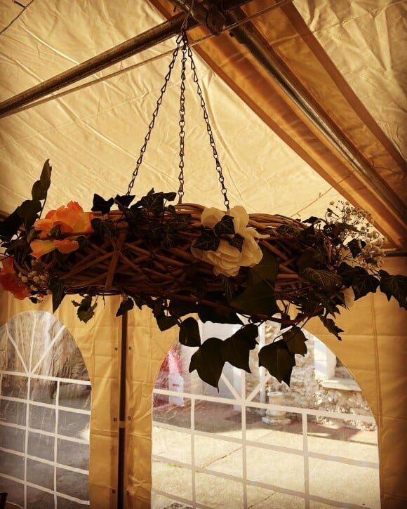 Décoration du mariage de Virginie de "L'amour est dans le pré" et de Thomas