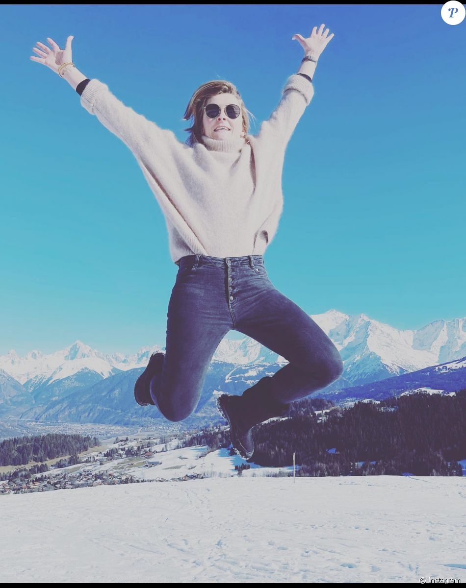 Marie-Alix Jeanson de "Familles nombreuses" au ski