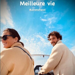 Laure Manaudou pose avec son mari Jérémy Frérot, à Marseille. Instagram, mars 2022.