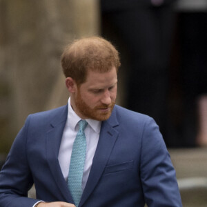 Le prince Harry, duc de Sussex, et Meghan Markle, duchesse de Sussex - La famille royale d'Angleterre lors de la cérémonie du Commonwealth en l'abbaye de Westminster à Londres, le 9 mars 2020.