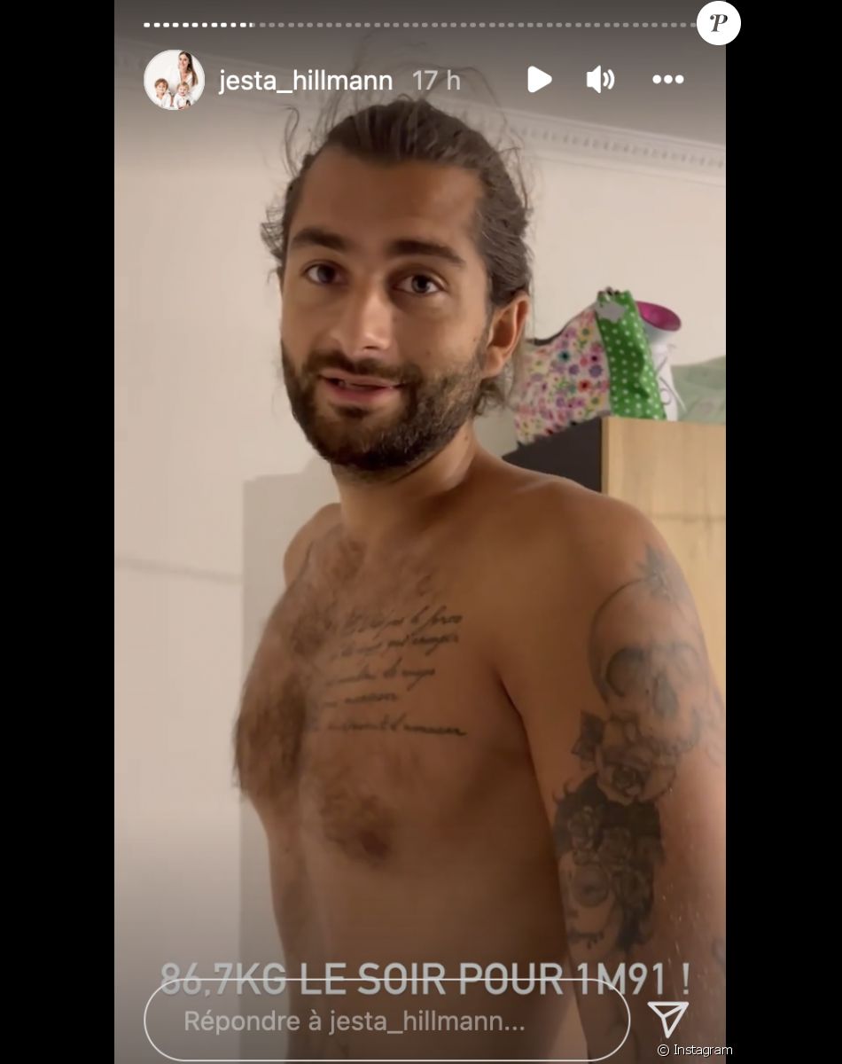 Jesta Hillmann choquée par la perte de poids de son mari Benoît Assadi - Instagram