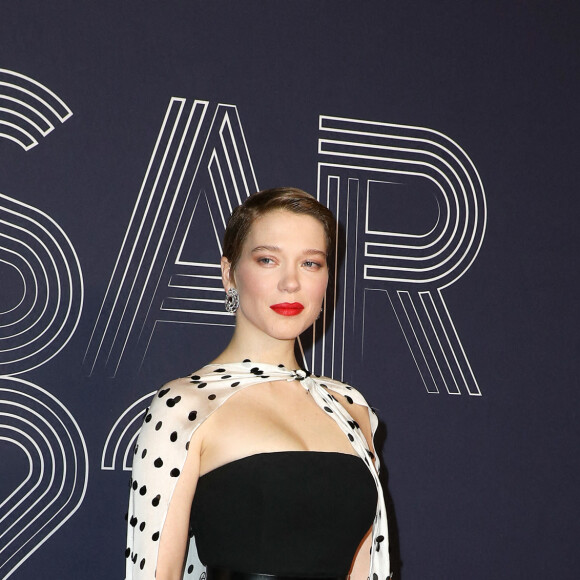 Léa Seydoux - Photocall de la 47ème édition de la cérémonie des César à l'Olympia à Paris, le 25 février 2022. © Borde-Jacovides/Bestimage