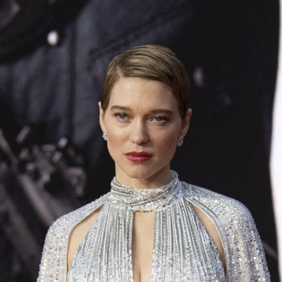 Léa Seydoux à la première mondiale du film James Bond : No Time to Die (Mourir peut attendre) au Royal Albert Hall à Londres le 28 septembre 2021.