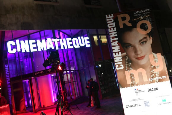 Vernissage de l'exposition Romy Schneider à La Cinémathèque à Paris, le 14 mars 2022. © Veeren/Bestimage