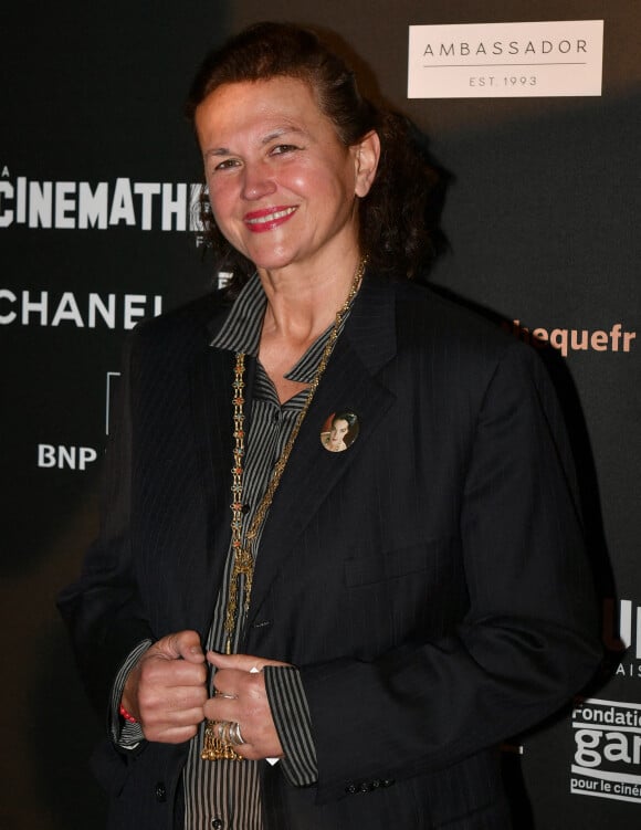 Véronique Dabadie - Vernissage de l'exposition Romy Schneider à La Cinémathèque à Paris, le 14 mars 2022. © Veeren/Bestimage