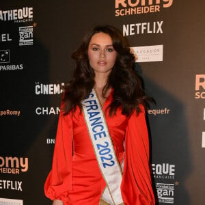 Diane Leyre (Miss France 2022) - Vernissage de l'exposition Romy Schneider à La Cinémathèque à Paris, le 14 mars 2022. © Veeren/Bestimage