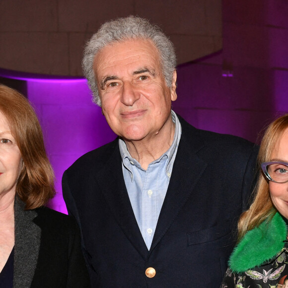 Nathalie Baye, Serge Toubiana et Rosalie Varda - Vernissage de l'exposition Romy Schneider à La Cinémathèque à Paris, le 14 mars 2022. © Veeren/Bestimage