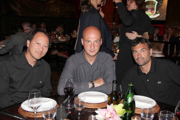 Michael Chang, Andrei Medvedev, Sergi Bruguera - Exclusif - Soiree du Trophee des Legendes au Buddha Bar a Paris.