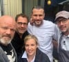 Michel Sarran, ex-juré de "Top Chef" sur M6, entouré de son remplaçant Glenn Viel et ses anciens camarades Philippe Etchebest, Hélène Darroze et Paul Pairet.