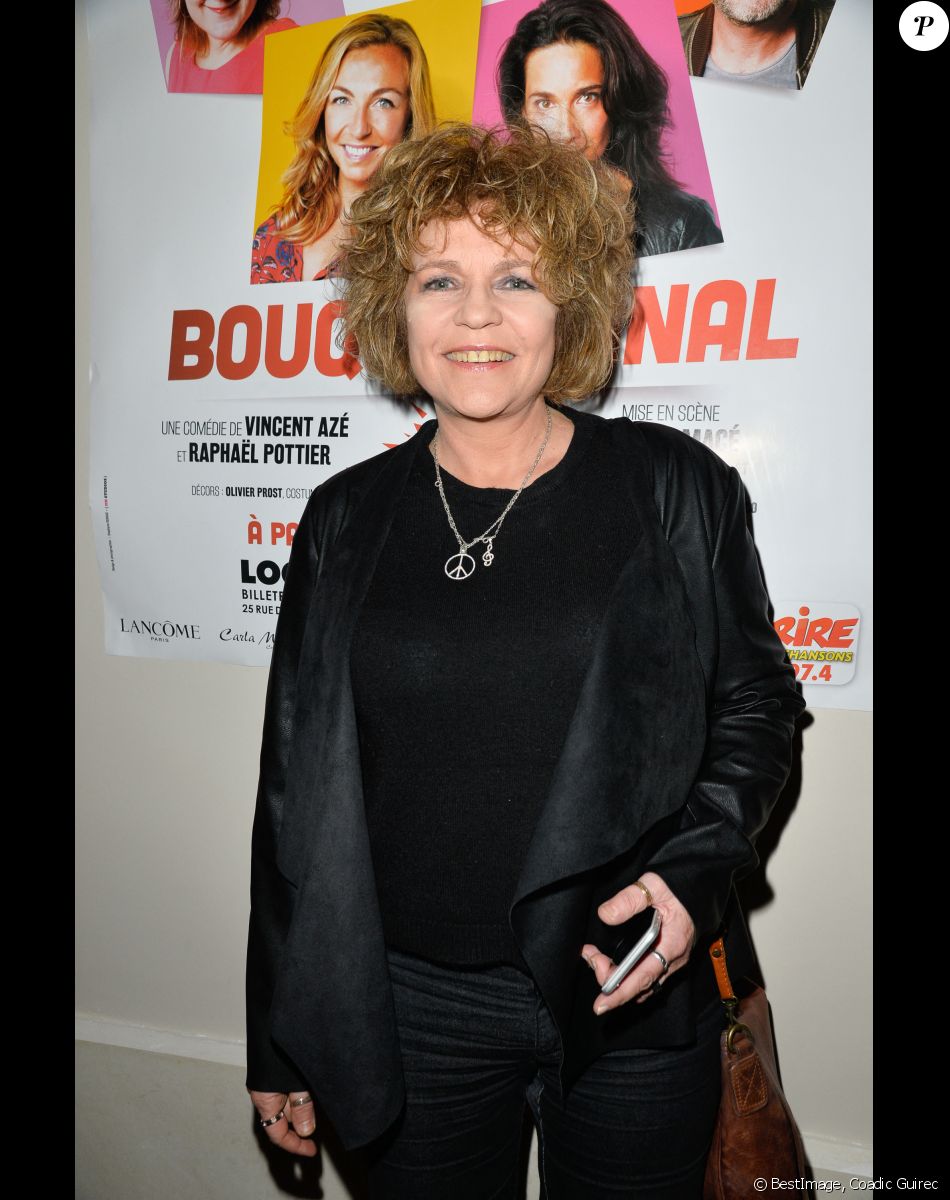 Sabine Paturel - Représentation de la pièce "Bouquet Final" au théâtre de la Comédie-Caumartin à Paris, le 12 octobre 2017. © Coadic Guirec/Bestimage