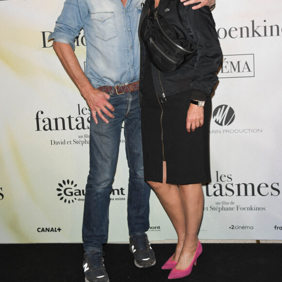 Jean-Paul Rouve et Karin Viard - Avant-première du film "Les fantasmes" au cinéma Pathé Wepler à Paris. Le 24 juin 2021 © Coadic Guirec / Bestimage