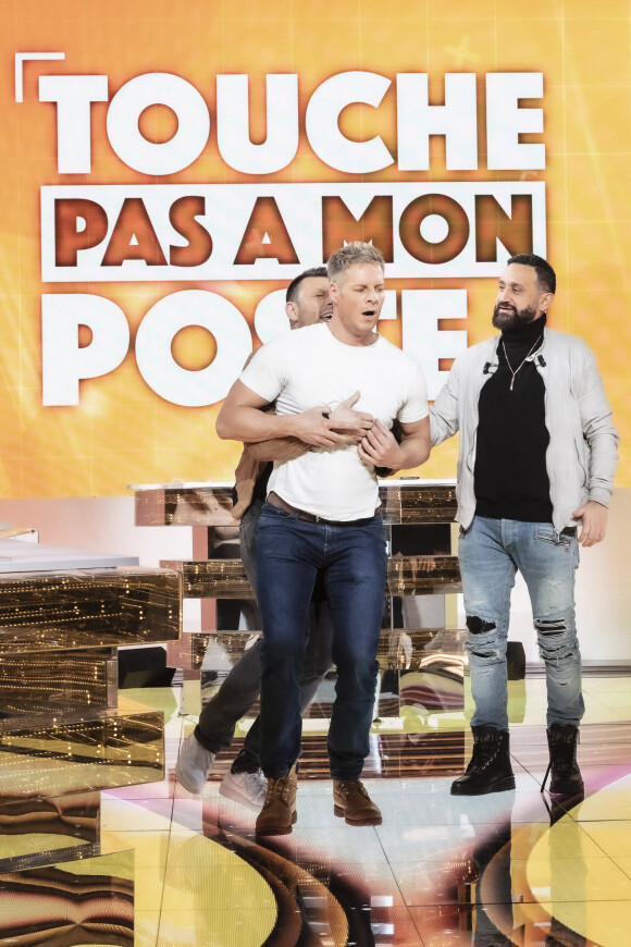 Photo Exclusif Raymond Aabou Matthieu Delormeau Et Cyril Hanouna Sur Le Plateau De L