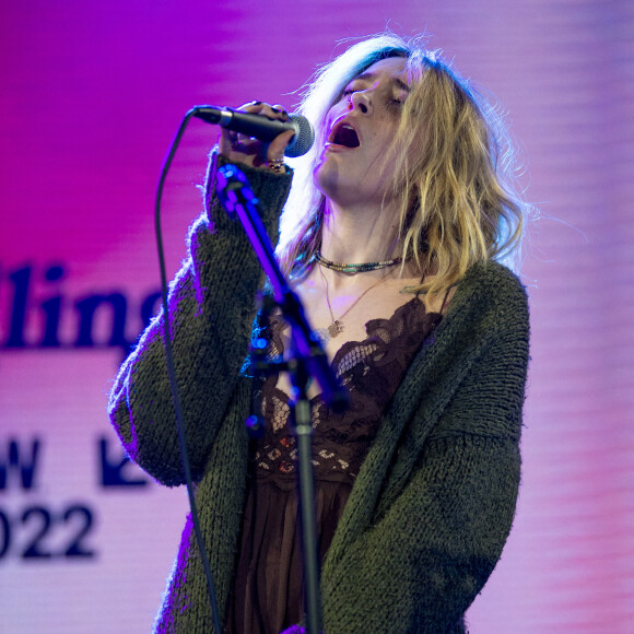 Paris Jackson se produit lors de la 36ème édition de la conférence et des festivals South by Southwest (SXSW 2022) au 3TEN Austin City Limits Live à Austin, Texas, Etats-Unis, le 16 mars 2022. © Tom Walko/Zuma Press/bestimage 