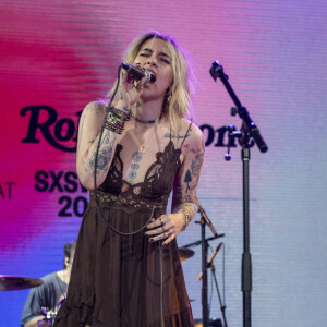 Paris Jackson se produit lors de la 36ème édition de la conférence et des festivals South by Southwest (SXSW 2022) au 3TEN Austin City Limits Live à Austin, Texas, Etats-Unis, le 16 mars 2022. © Tom Walko/Zuma Press/bestimage 