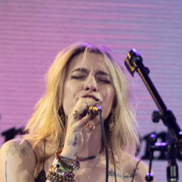 Paris Jackson se produit lors de la 36ème édition de la conférence et des festivals South by Southwest (SXSW 2022) au 3TEN Austin City Limits Live à Austin, Texas, Etats-Unis, le 16 mars 2022. © Tom Walko/Zuma Press/bestimage 