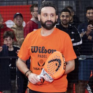 Exclusif - Cyril Hanouna - Soirée de matchs d'exhibition de Padel au club "Casa Padel" à Saint-Denis. © Jack Tribeca/Bestimage 