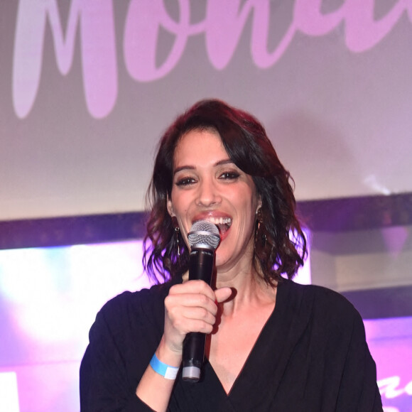 Exclusif - Laurie Cholewa lors de la soirée de gala d'exception pour les 10 ans de l'association "Les Rois du monde" (LRDM) à la salle Wagram à Paris le 14 mars 2022. © Rachid Bellak / Bestimage 
