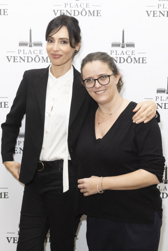 Exclusif - Géraldine Maillet, Emilie Lopez - Présentation à l'Hotel Ritz, de la collection de Joaillerie de la marque Place Vendôme, dessinée par G.Maillet à Paris le 9 mars 2022. © Jack Tribeca / Bestimage 