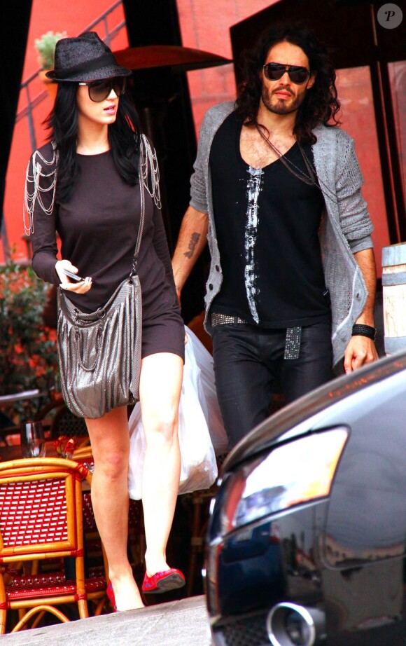 Katy Perry et Russell Brand à Los Angeles, le 17 janvier 2010