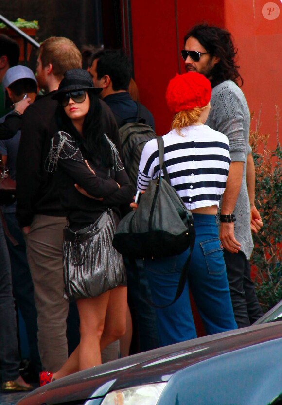 Katy Perry et Russell Brand à Los Angeles, le 17 janvier 2010