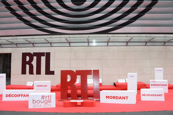 Illustration - Conférence de rentrée de RTL à Paris. Le 4 septembre 2014  
