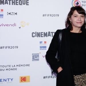 Emma de Caunes - Photocall de la soirée d'ouverture de la 7ème édition du Festival International du Film Restauré (FIFR) "Toute la mémoire du monde" à la Cinémathèque française à Paris le 13 mars 2019. © CVS/Bestimage 