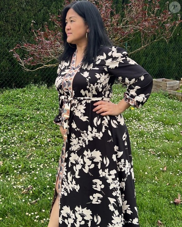 Soukdavone Gayat de "Familles nombreuses" sublime en robe sur Instagram
