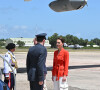 Le prince William et Kate Middleton quittent Belize pour rejoindre la Jamaïque, le 22 mars 2022.