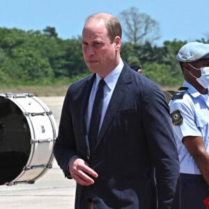 Le prince William et Kate Middleton quittent Belize pour rejoindre la Jamaïque, le 22 mars 2022.