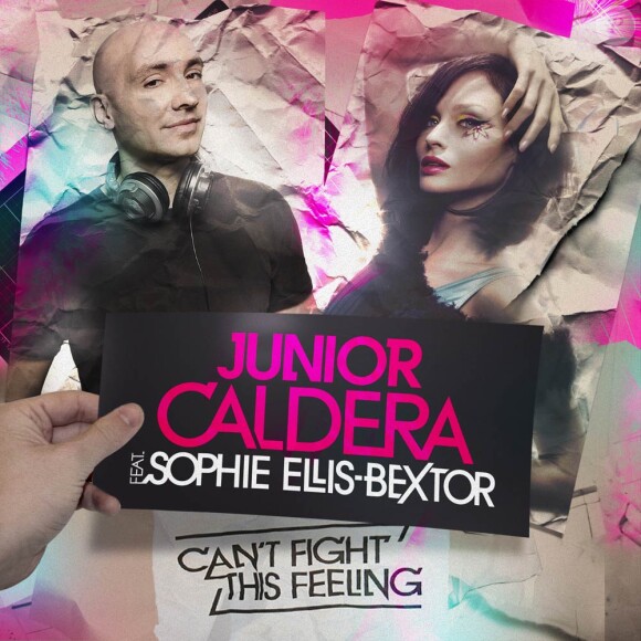 Junior Caldera a fait appel à la charmante Sophie Ellis-Bextor pour Can't fight this feeling, extrait de son album Debut