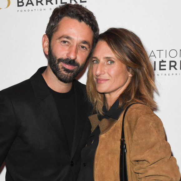 Semi-exclusif - Benjamin Gauthier et Camille Cottin - Remise du prix Cinéma de la Fondation Barrière pour le film "Les Eblouis" au Publicis Cinémas à Paris © Coadic Guirec/Bestimage