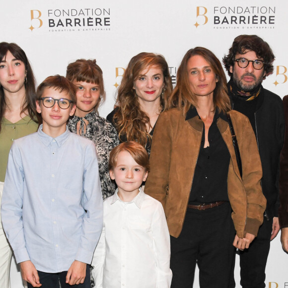 Semi-exclusif - Benjamin Gauthier, Céleste Brunnquell, Sarah Suco, Camille Cottin, Éric Caravaca et Jean-Pierre Darroussin - Remise du prix Cinéma 2019 de la Fondation Barrière pour le film "Les Eblouis" au Publicis Cinémas à Paris le 7 Octobre 2019. © Coadic Guirec/Bestimage