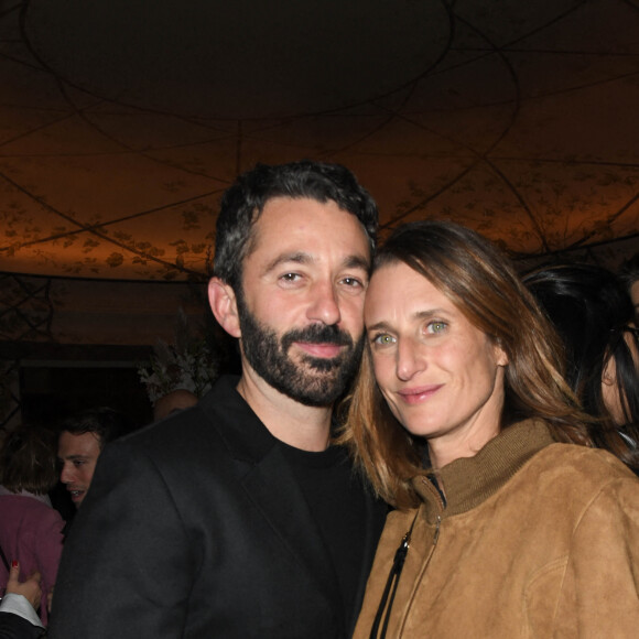 Semi-exclusif - Benjamin Gauthier et Camille Cottin - After Party de la remise du prix Cinéma 2019 de la Fondation Barrière pour le film "Les Eblouis" au Fouquet's à Paris le 8 octobre 2019. © Coadic Guirec/Bestimage