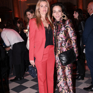 Exclusif - Sonia Sieff et Sandra Sisley assistent au dîner des "Femmes Culottées" Etam au Musée de la Monnaie à Paris le 22 mars 2022. © Rachid Bellak/Bestimage