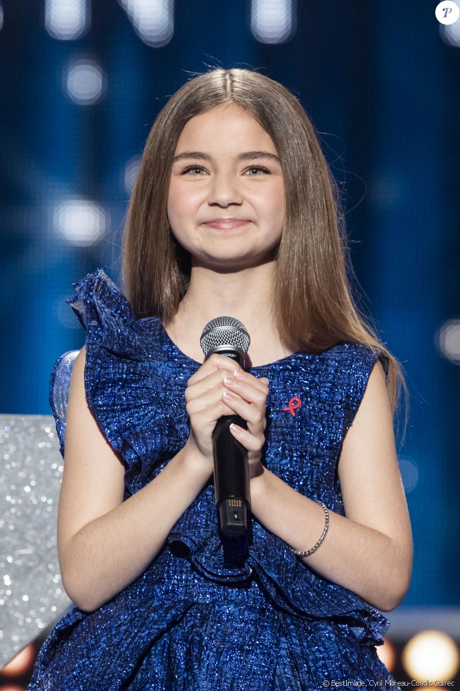 Valentina - Enregistrement de l'émission Les stars chantent pour le ...