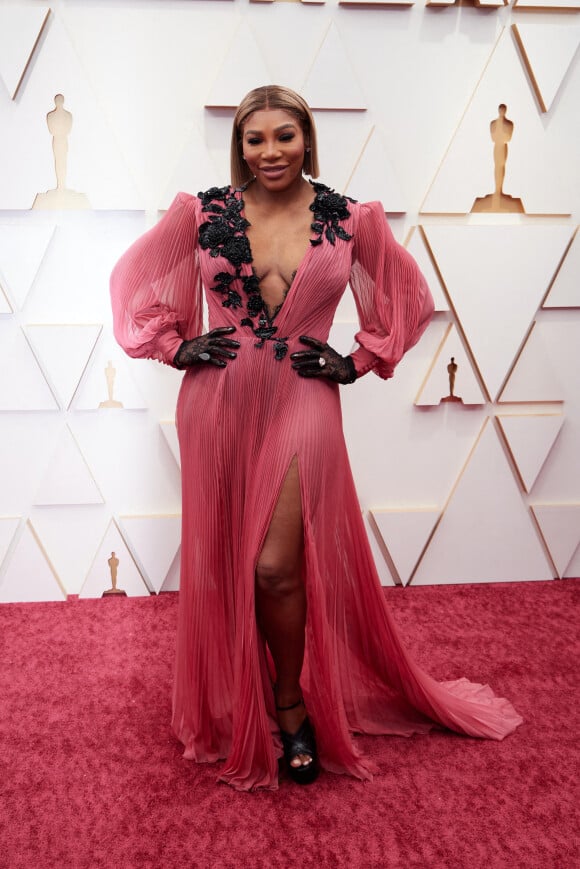 Serena Williams au photocall de la 94ème édition de la cérémonie des Oscars à Los Angeles, le 27 mars 2022.