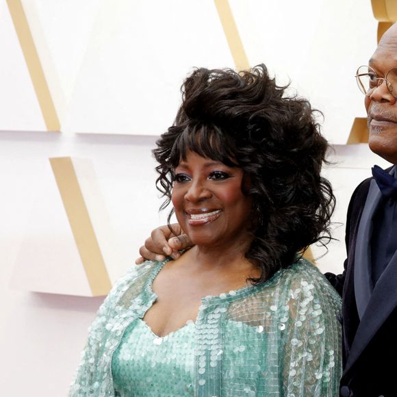 Samuel L. Jackson et son épouse Latanya Richardson - 94e édition de la cérémonie des Oscars à Los Angeles, le 27 mars 2022. © Future-Image via Zuma Press/Bestimage
