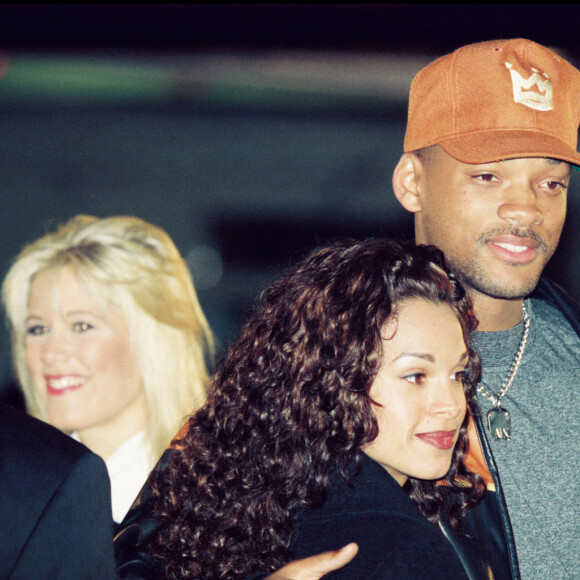 Archives - Will Smith et sa femme Sheree à la première du film "Entretien avec un vampire" à Los Angeles en 1994.
