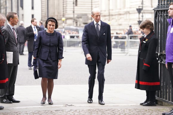 Le duc de Kent à la cérémonie hommage au prince Philip, à l'abbaye de Westminster, à Londres, le 29 mars 2022.