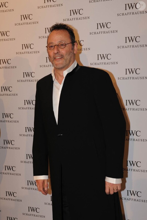 Jean Reno, lors du lancement de la collection portugaise de la marque IWC Schaffhausen, au salon international de la haute horlogerie, à l'espace Secheron, le 19 janvier 2010, à Genève.
